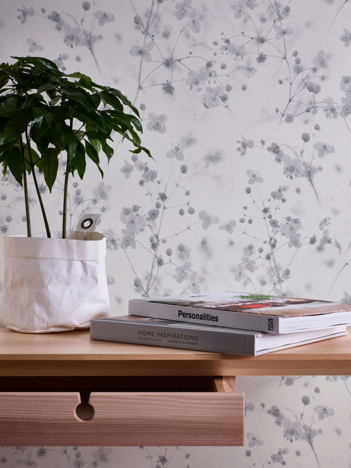 A.S.Creation Papiertapete weiß grau B/H/D: ca. 53x1005x7 cm Papiertapete - weiß/grau (7,00/1005,00cm) - A.S.Creation