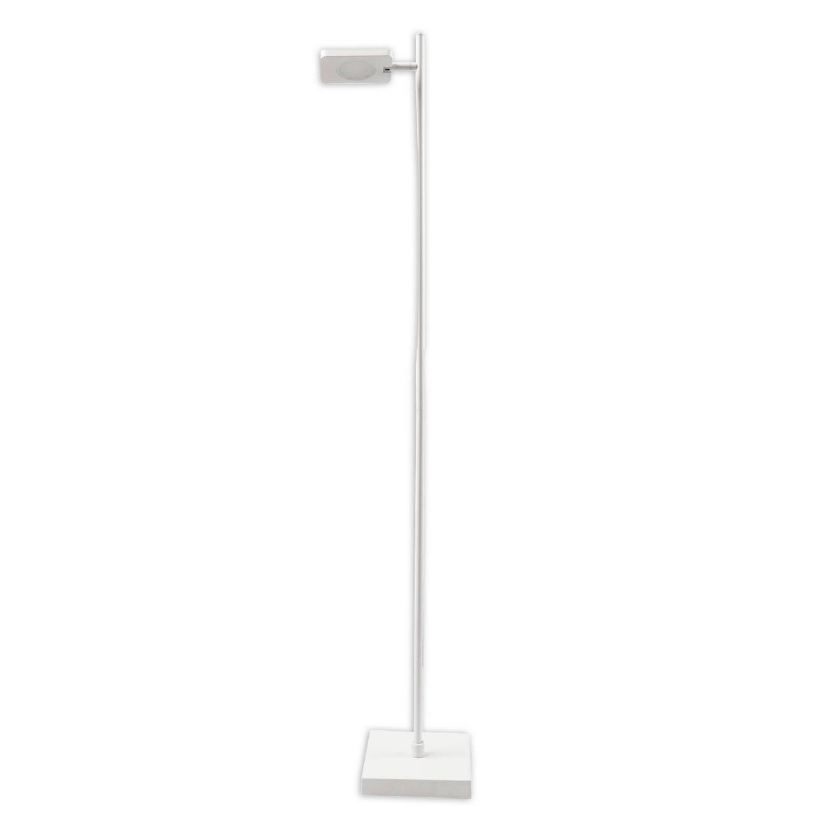 Näve Leuchten LED-Stehleuchte weiß Metall B/H/T: ca. 26,6x135x20 cm LUPA - weiß (26,60/135,00/20,00cm) - Näve Leuchten