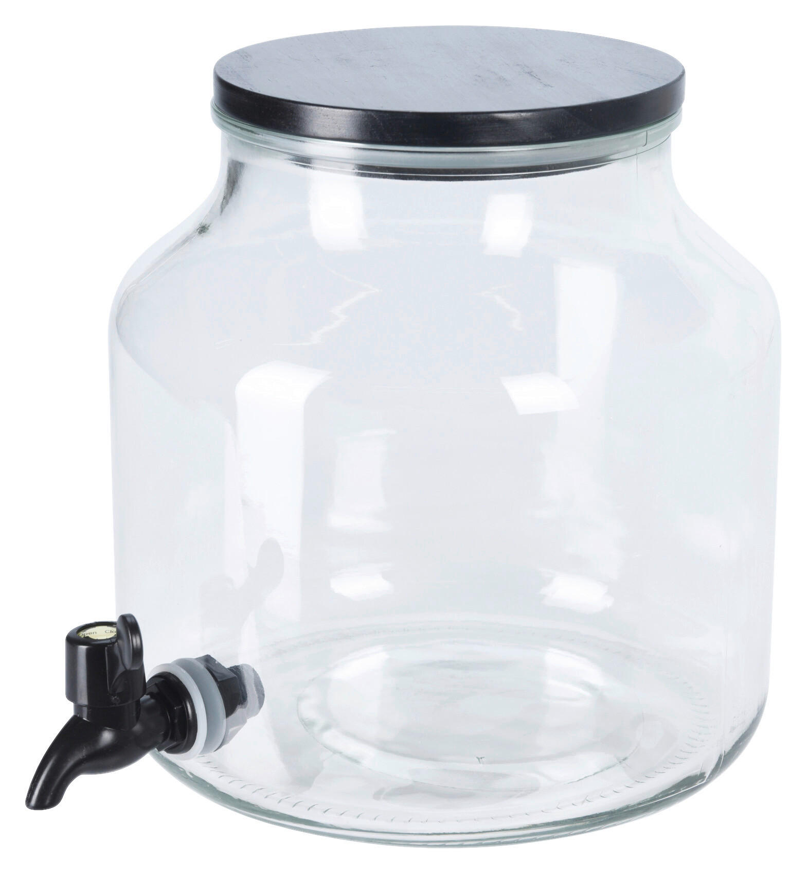 Getränkespender transparent Glas Getränkespender 5,2l - transparent