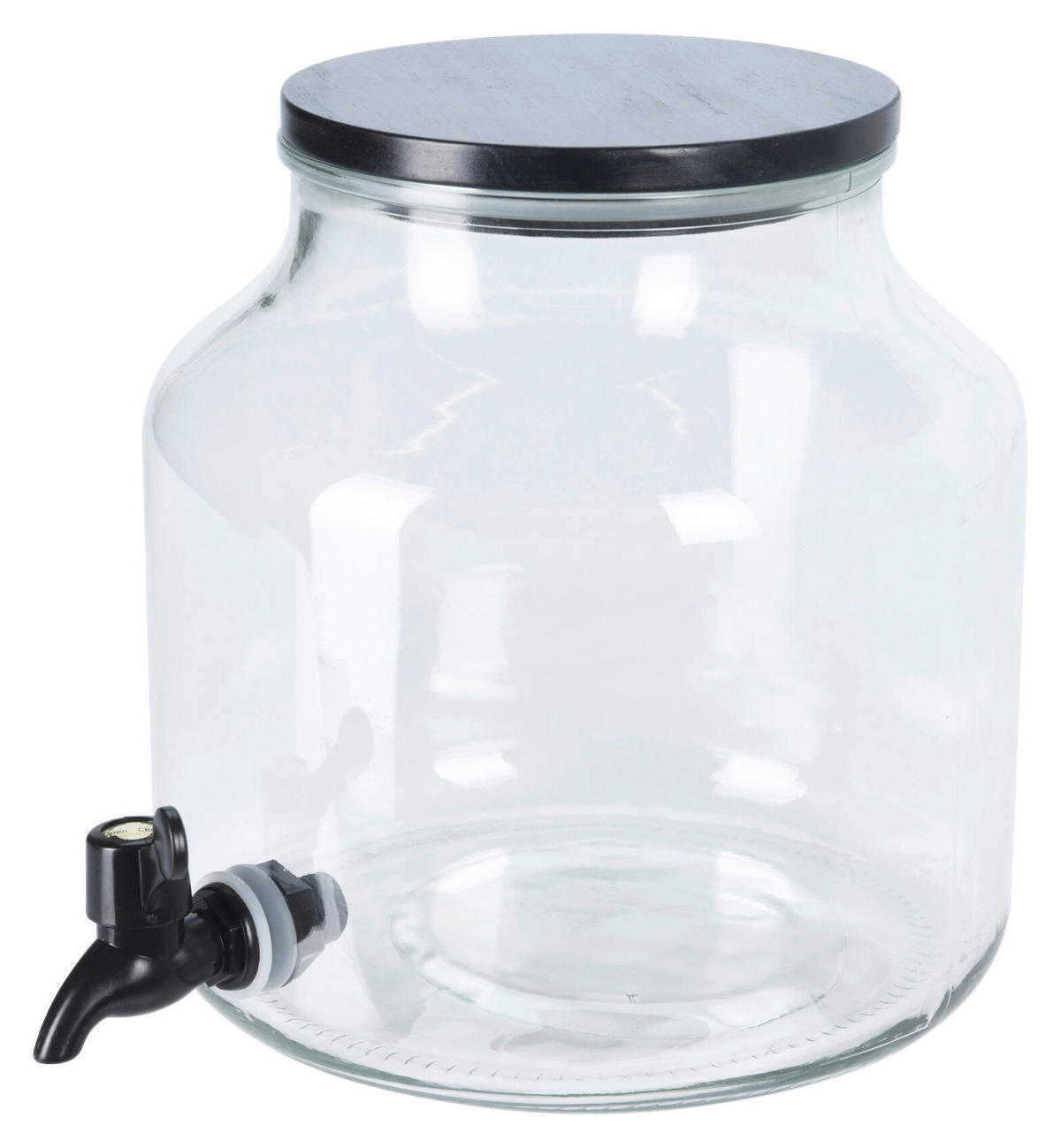 Getränkespender transparent Glas Getränkespender 5,2l - transparent