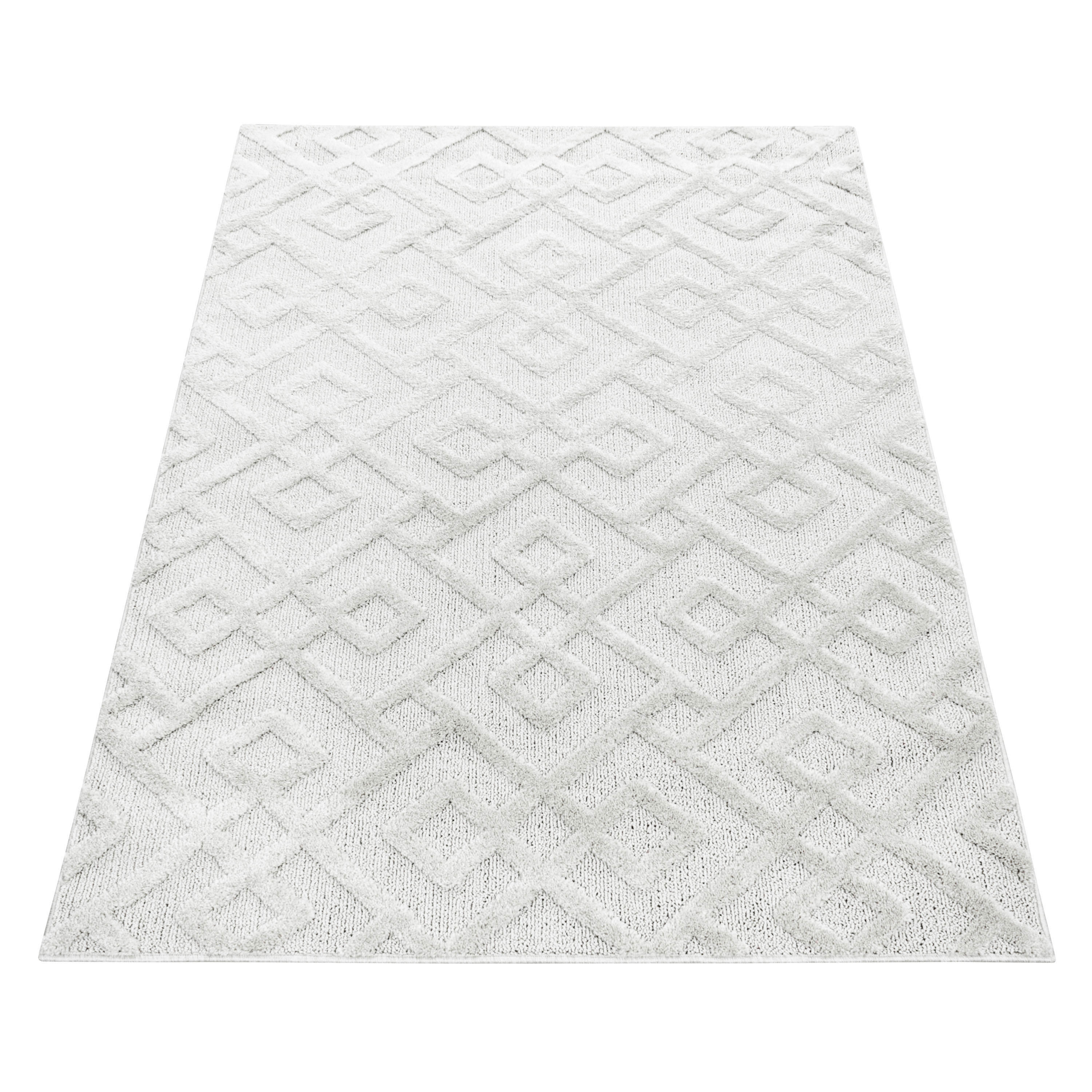 Ayyildiz Teppich PISA creme B/L: ca. 80x250 cm PISA - creme (80,00/250,00cm) - Ayyildiz