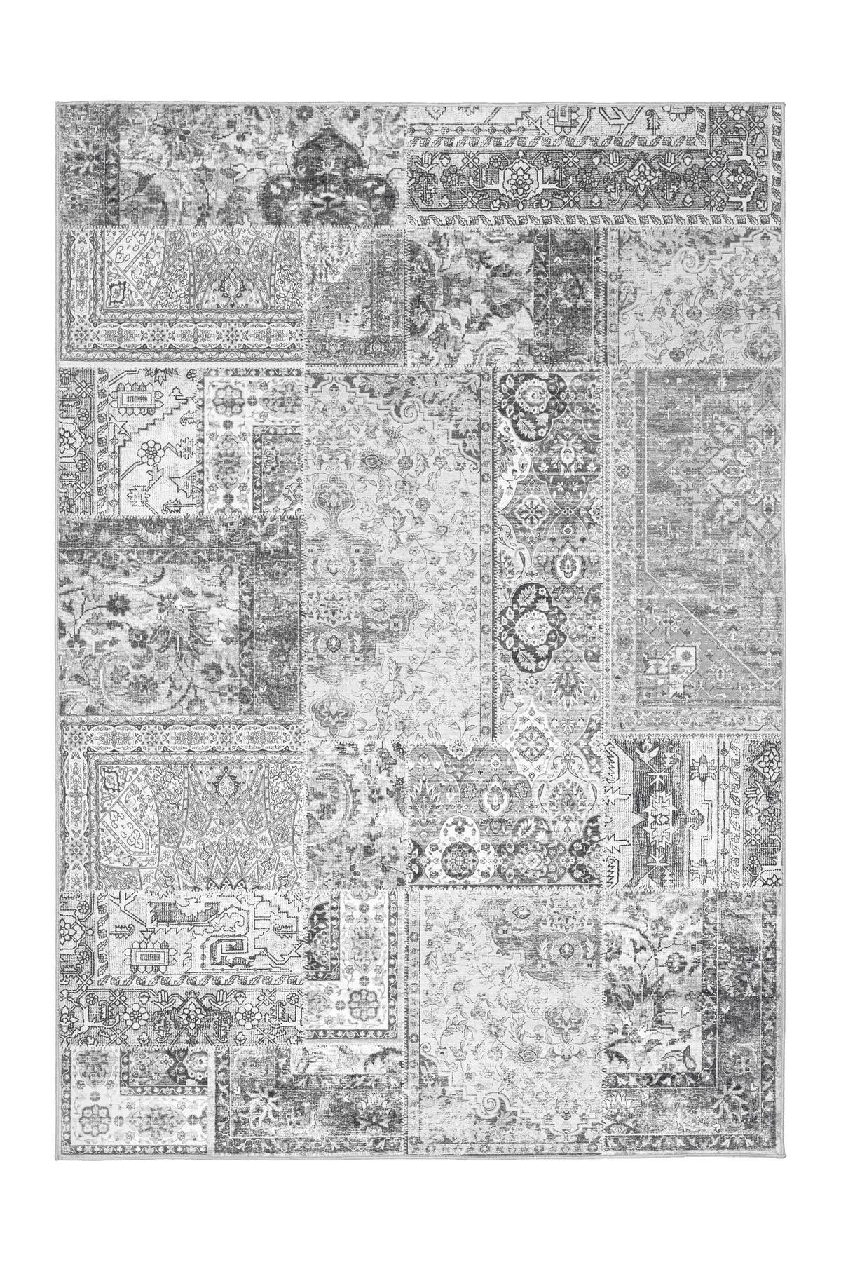 Obsession Teppich Avantgarde grau B/H/L: ca. 160x16x230 cm Avantgarde - grau (230,00/160,00/16,00cm) - Obsession