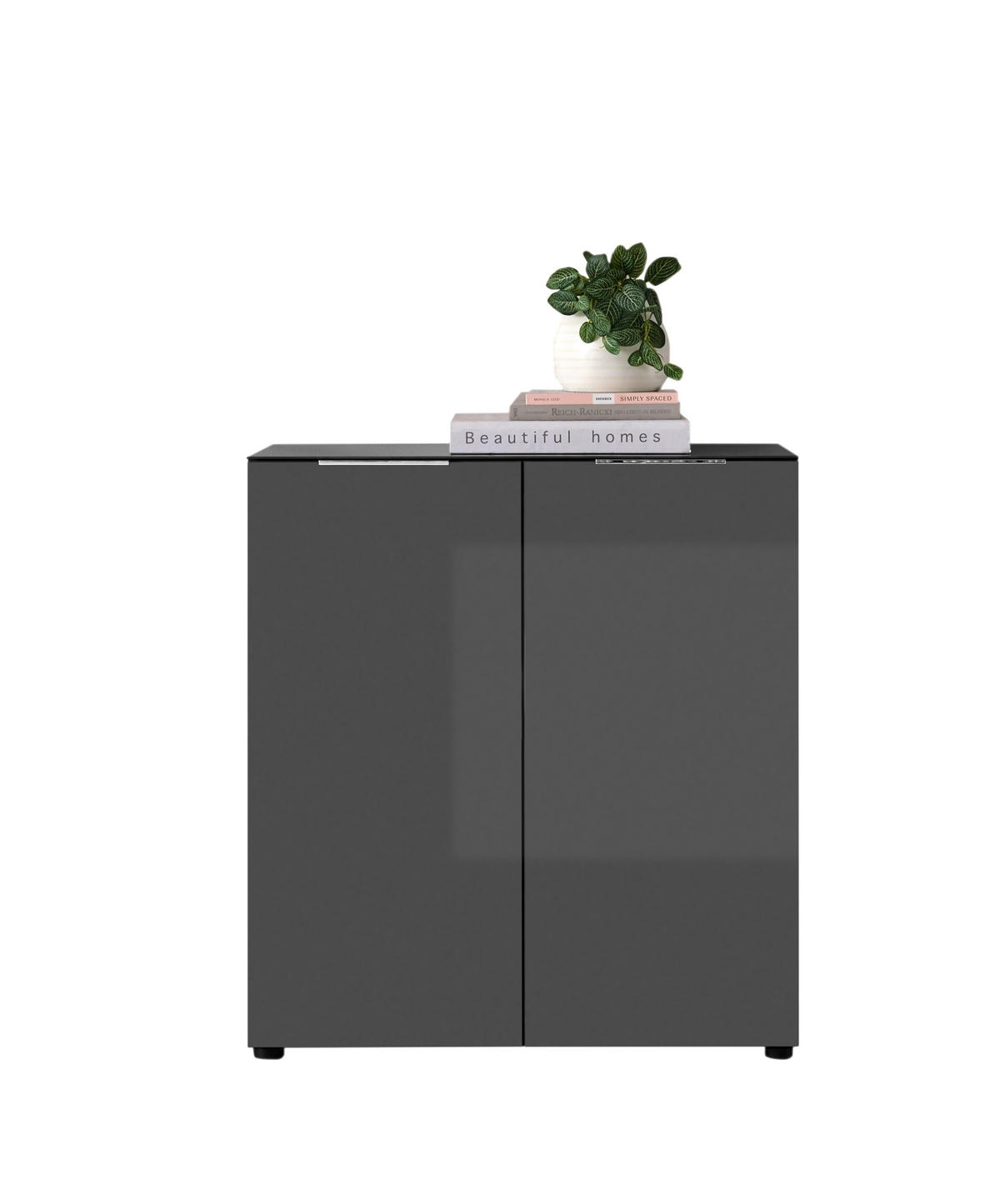 Kommode Santorin anthrazit B/H/T: ca. 90x99x40 cm Santorin - anthrazit (90,00/99,00/40,00cm)