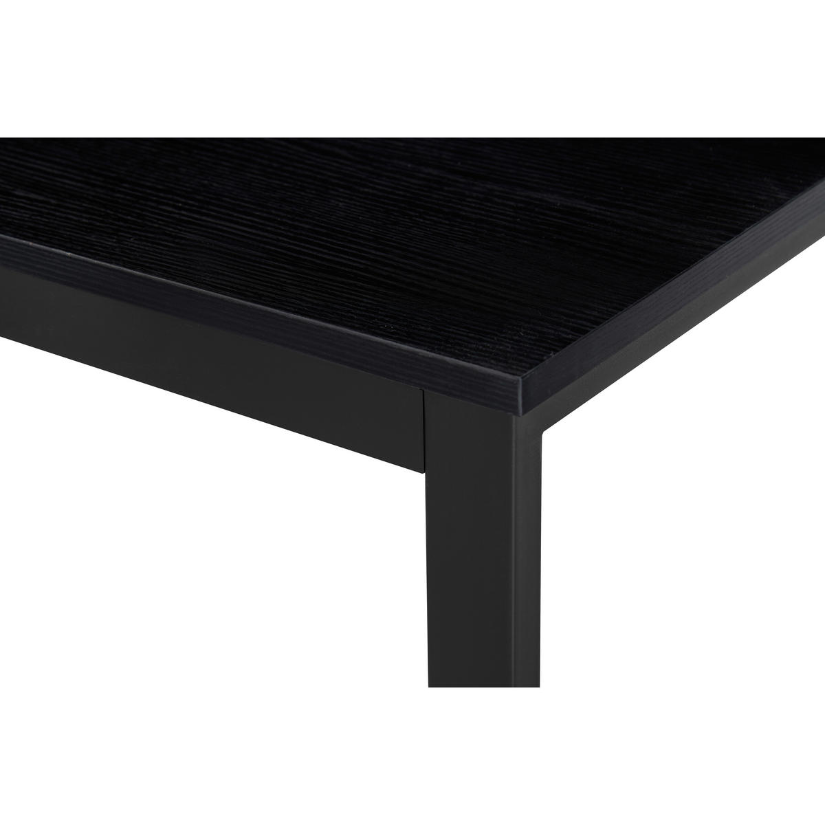 schwarz Metall B/T: ca. 110x70 cm Tessa - schwarz (110,00/70,00cm)