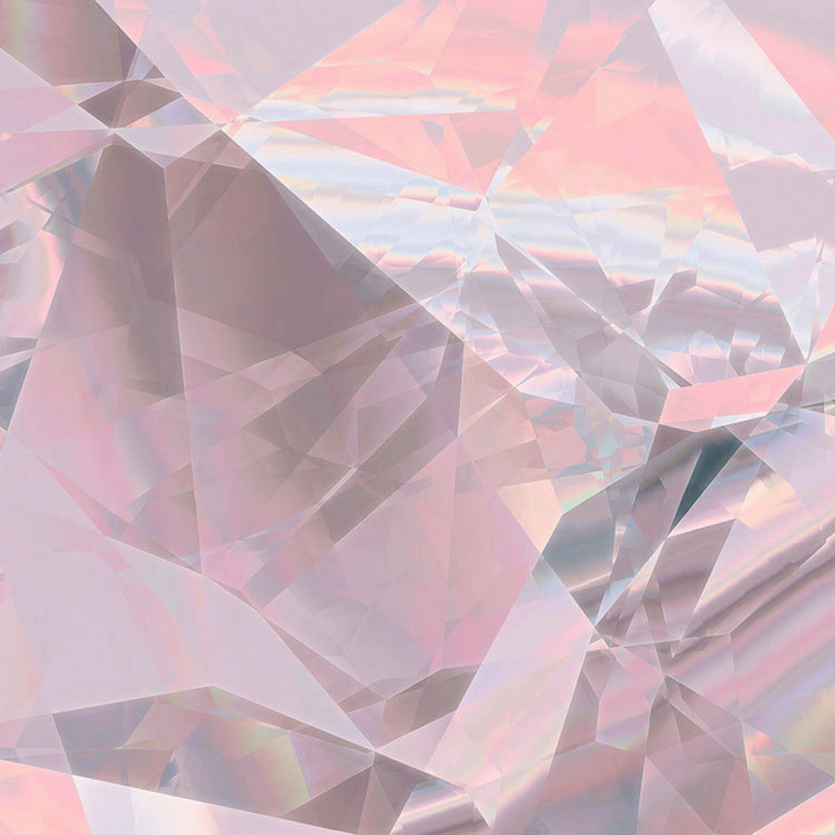 Komar Fototapete Glossy Crystals D: ca. 125 cm Glossy Crystals - (125,00cm) - Komar