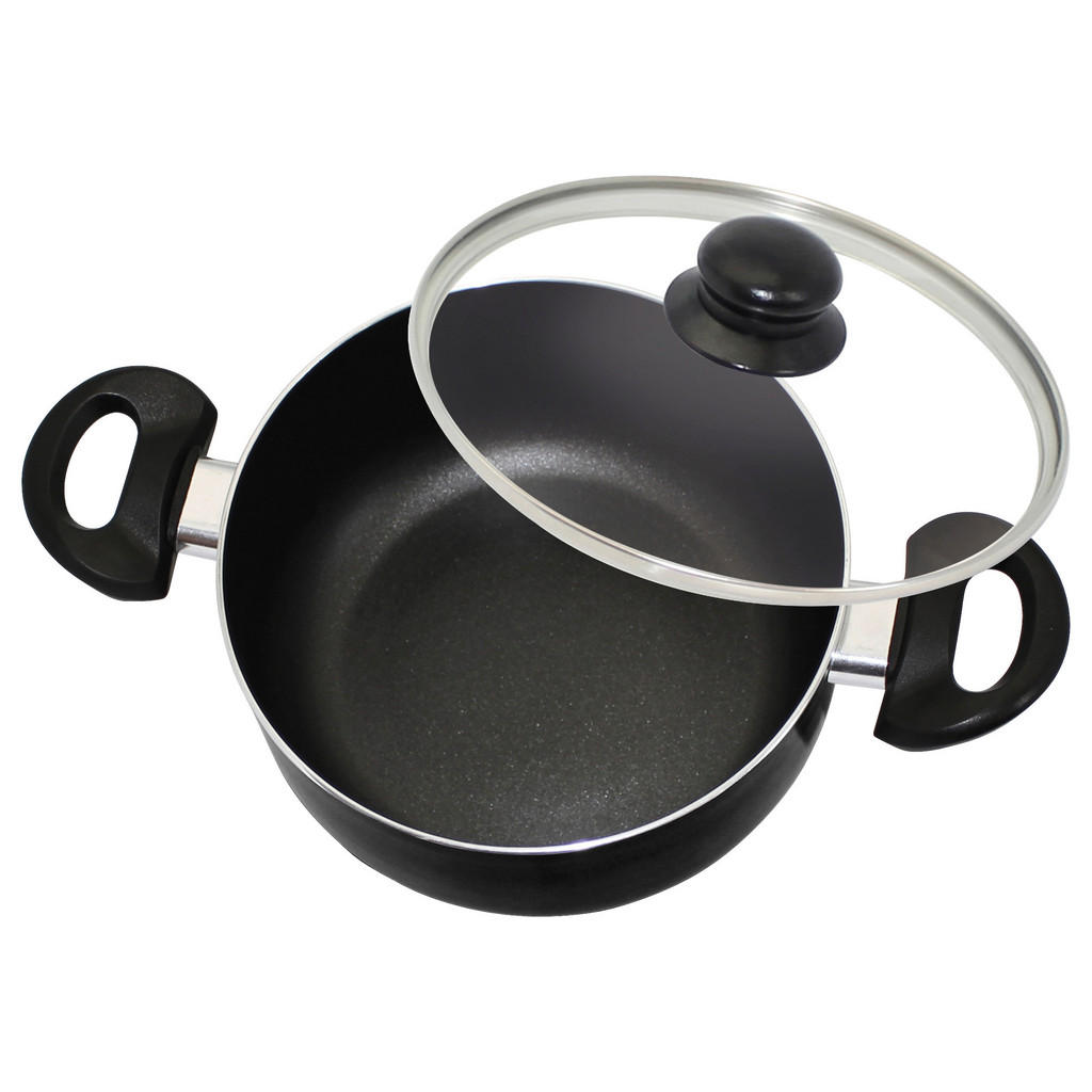 Thumbnail - ELO Basic Topf schwarz Aluminium