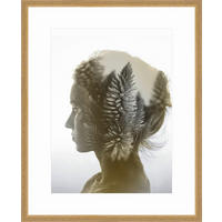 Bilderrahmen Eiche Holz B/H/L: ca. 40x50x2 cm Holzrahmen_Modern 40x50 - Eiche (2,00/40,00/50,00cm)