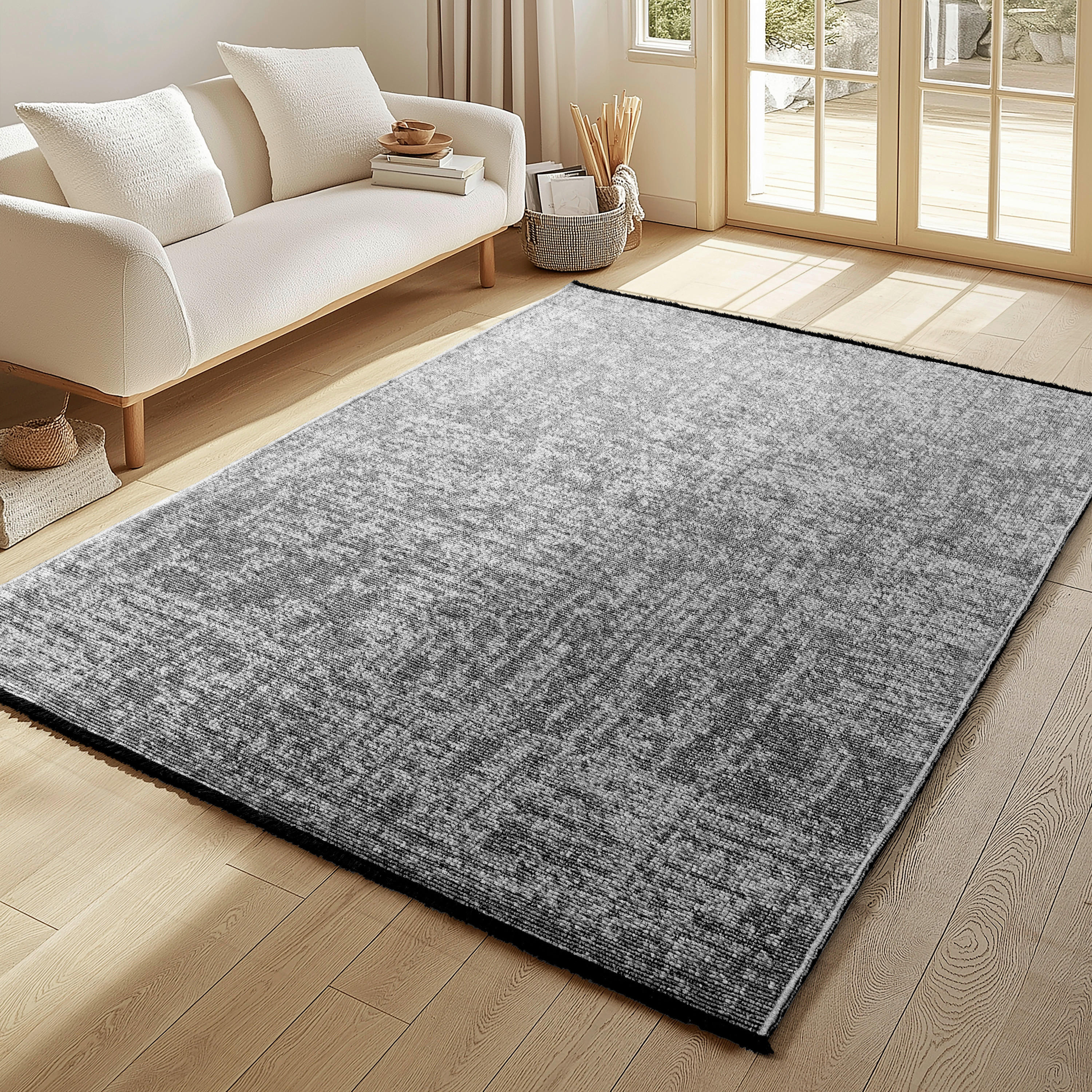 Ayyildiz Teppich SPACE grau B/L: ca. 140x200 cm SPACE - grau (140,00/200,00cm) - Ayyildiz