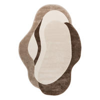 Obsession Teppich My Frost taupe B/L: ca. 160x230 cm My Frost - taupe (160,00/230,00cm) - Obsession