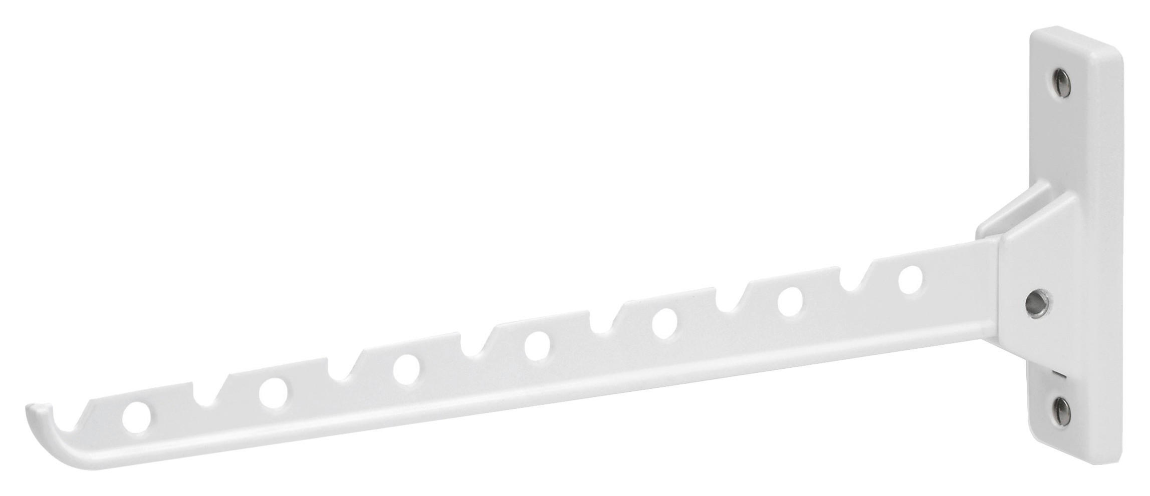 METAFRANC Kleiderlüfter weiß L: ca. 33 cm Kleiderlüfter 330mm weiß - weiß (33,00cm) - METAFRANC