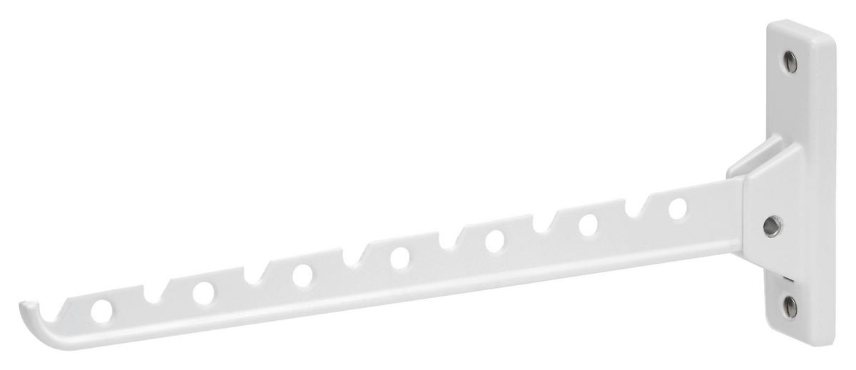 METAFRANC Kleiderlüfter weiß L: ca. 33 cm Kleiderlüfter 330mm weiß - weiß (33,00cm) - METAFRANC