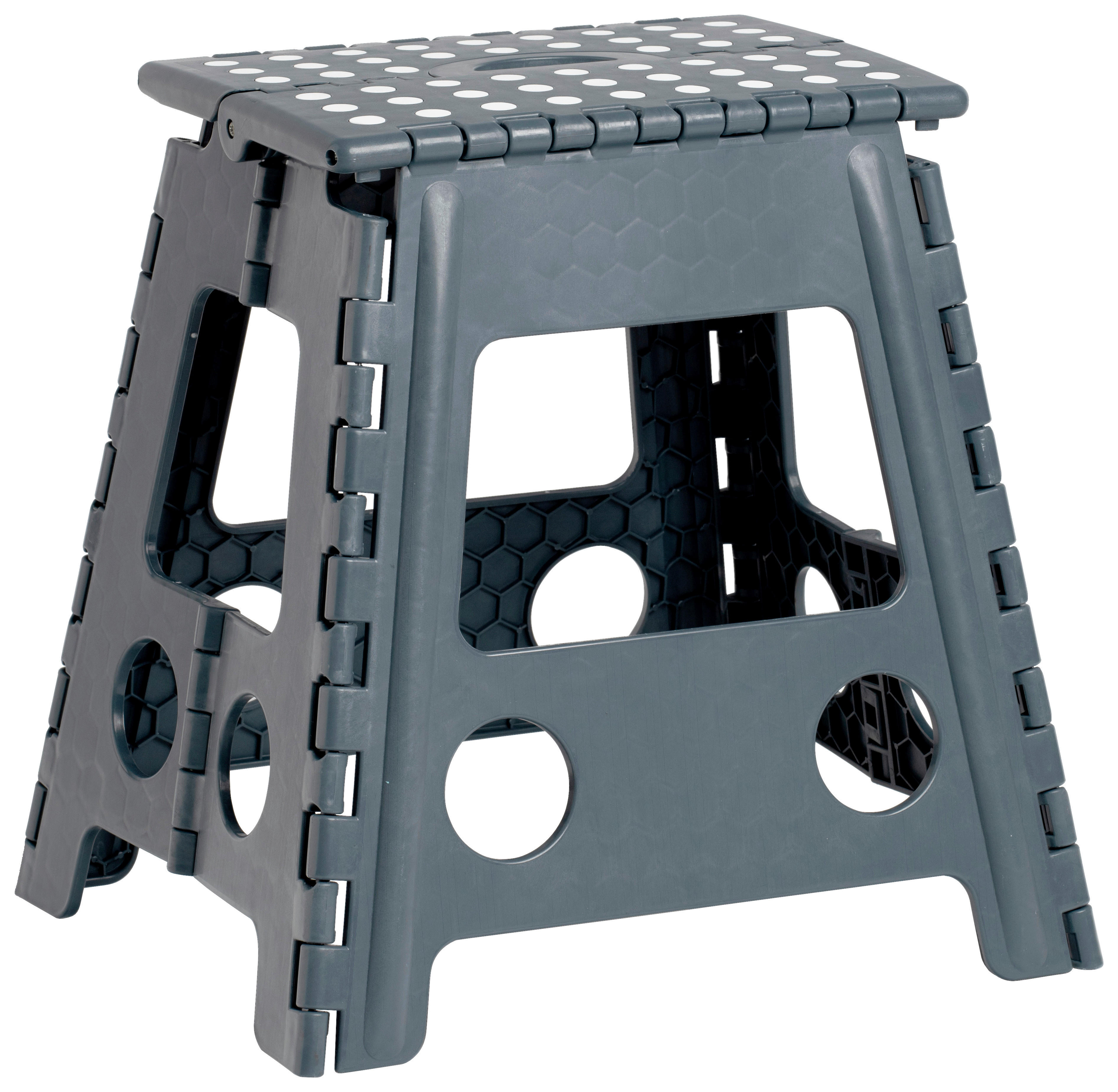 Zeller Klapphocker anthrazit B/H/L: ca. 31x39x38,5 cm Klapphocker - anthrazit (38,50/31,00/39,00cm) - Zeller