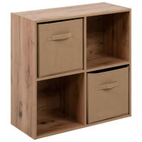 Regal Arvika Eiche Artisan Nachbildung B/H/T: ca. 60x60x28 cm Arvika - Eiche (60,00/60,00/28,00cm)