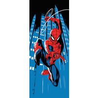 Komar Fototapete pider Man Rooftop Rockin' B/L: ca. 100x250 cm pider Man Rooftop Rockin' - (100,00/250,00cm) - Komar