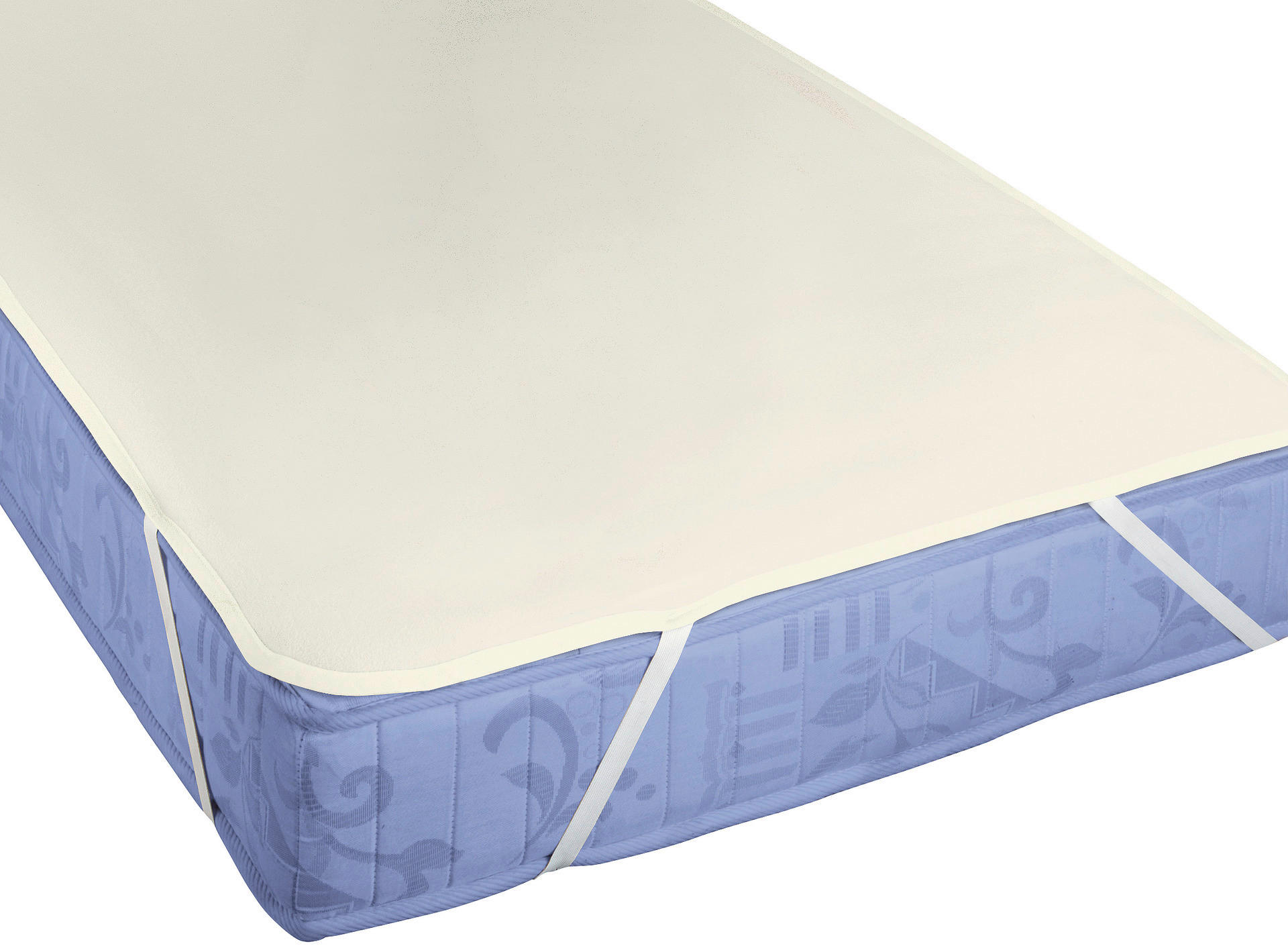 BIBERNA Matratzenauflage Matratzenauflage-Molton 180x200cm - natur (180,00/200,00cm) - BIBERNA