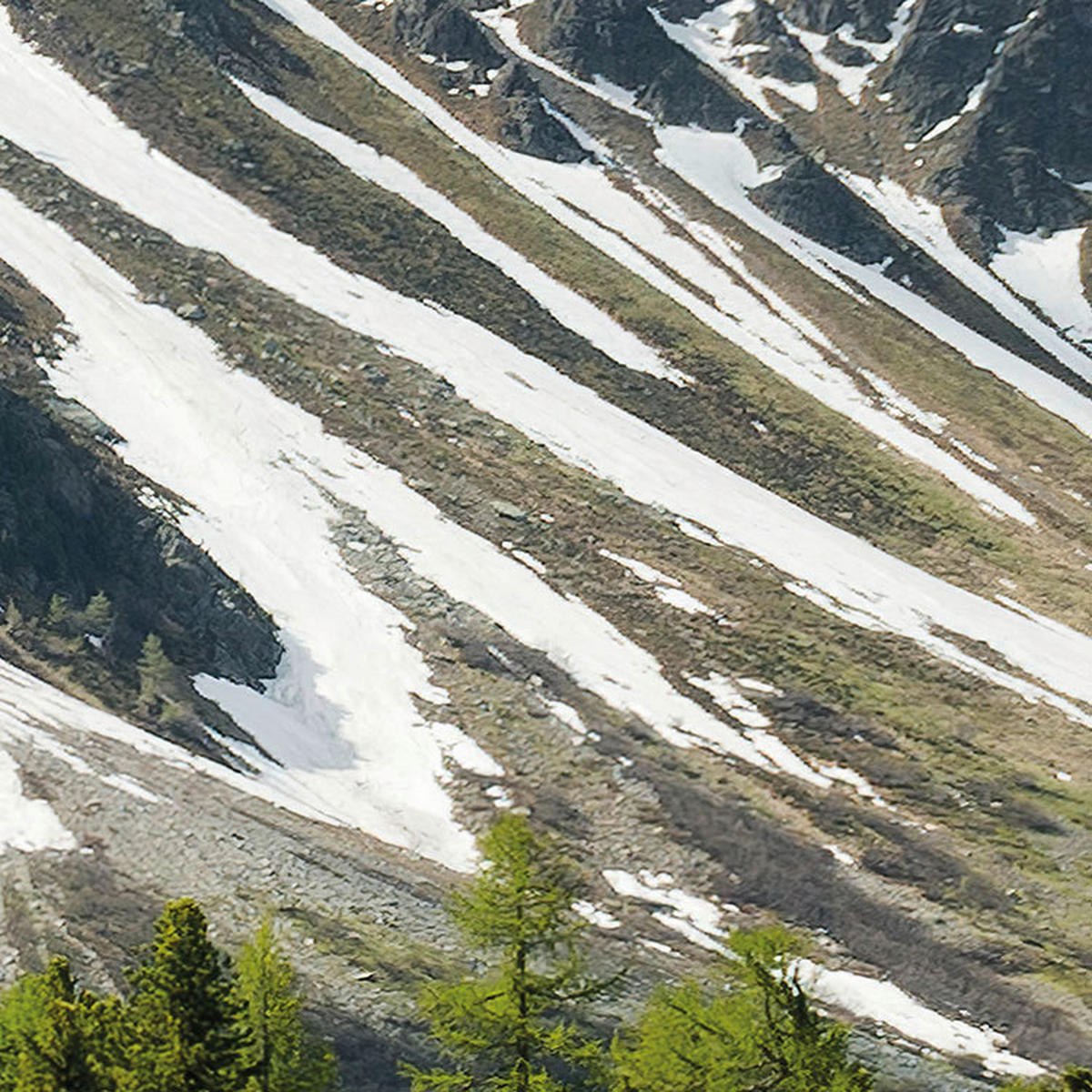 Komar Fototapete Bergmagie B/L: ca. 450x280 cm Bergmagie - (450,00/280,00cm) - Komar