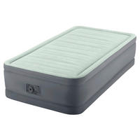Intex Luftbett hellgrau B/H/L: ca. 99x46x191 cm PremAire Elevated Twin - hellgrau/anthrazit (191,00/99,00/46,00cm) - Intex