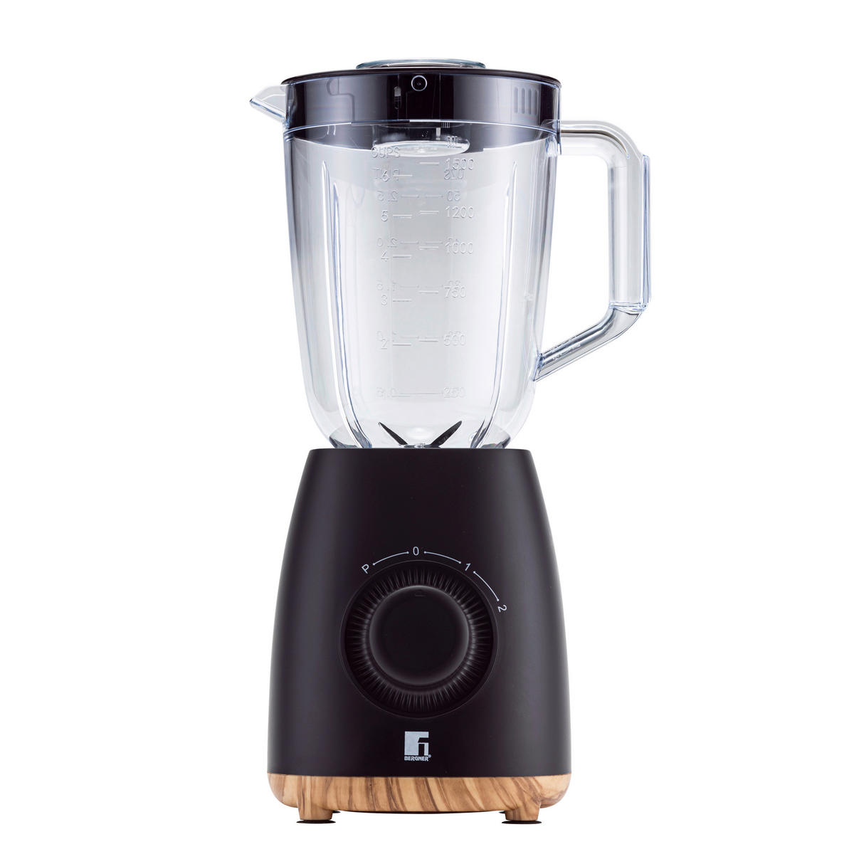 BERGNER Blender schwarz Polypropylen B/H/L: ca. 17x41x19 cm CHARCOAL - schwarz (19,00/17,00/41,00cm) - BERGNER