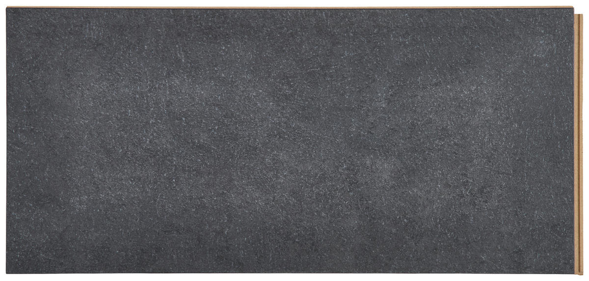 Laminatboden Schiefer schwarz ca.2,367m² im Pak.  B/L: ca. 28x60,4 cm pro Paket Schiefer schwarz ca.2,367m² im Pak. - weiß (28,00/60,40cm)