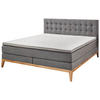 Boxspringbett Westwood grau Liegefläche B/L: ca. 180x200 cm Westwood - grau (180,00/61,00/214,00cm)