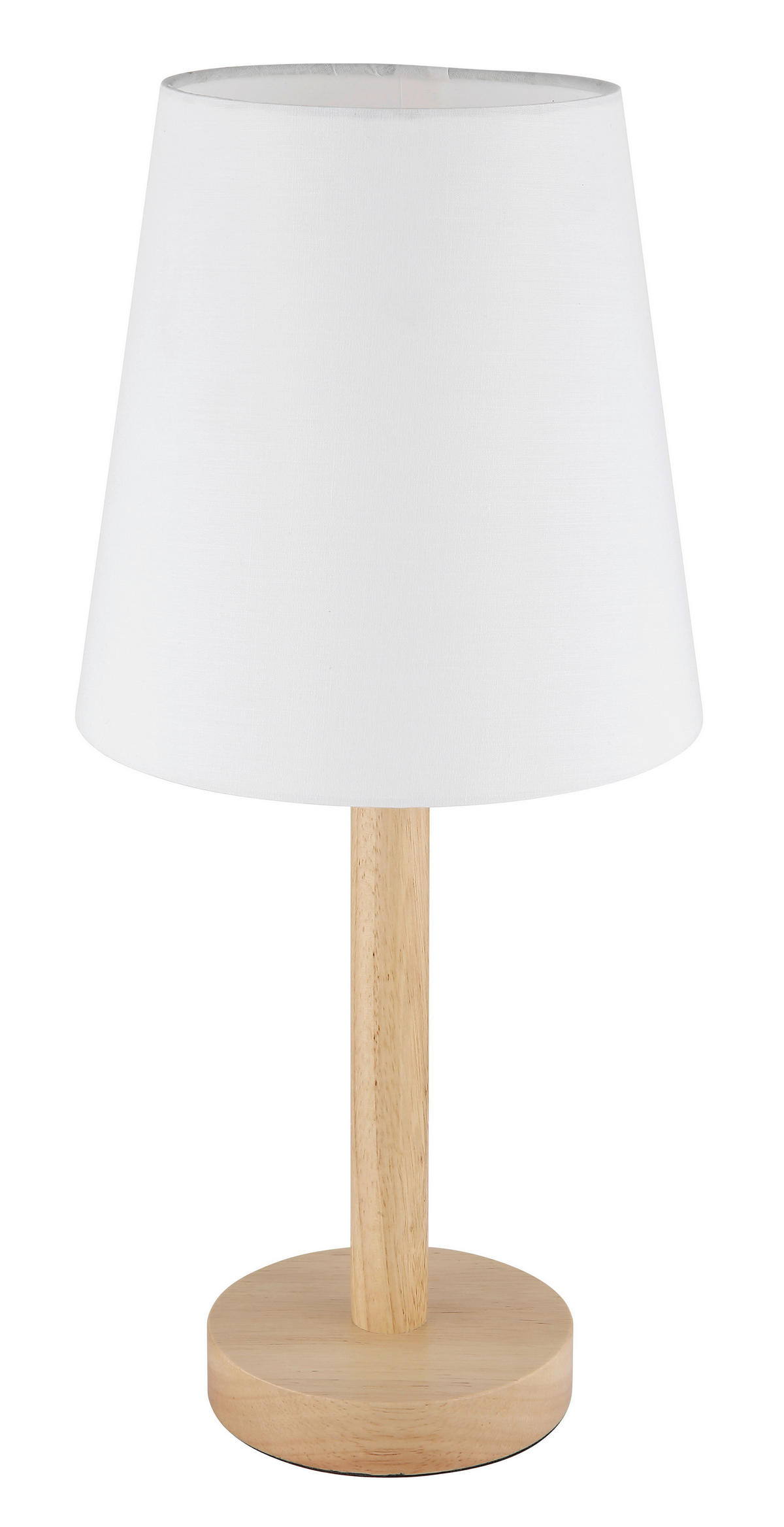 GLOBO Tischleuchte JORIS 50100146 braun schwarz weiß Textil Metall H/D: ca. 45x20 cm E14 1 Brennstellen JORIS - braun/weiß (20,00/45,00cm) - GLOBO