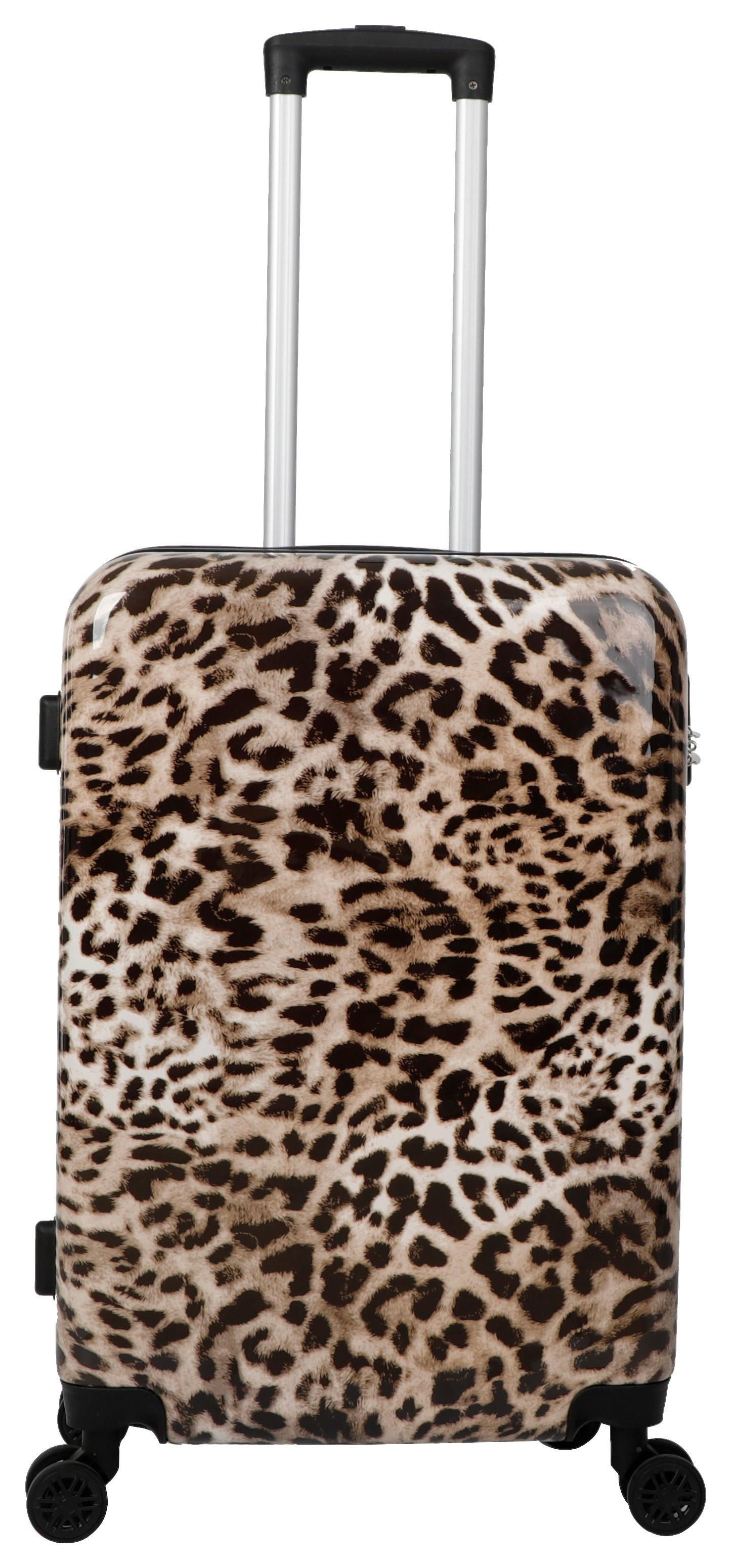 MICHELINO Koffer braun Kunststoff Hartschalenkoffer_XL - braun - MICHELINO