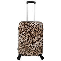 MICHELINO Koffer braun Kunststoff Hartschalenkoffer_XL - braun - MICHELINO