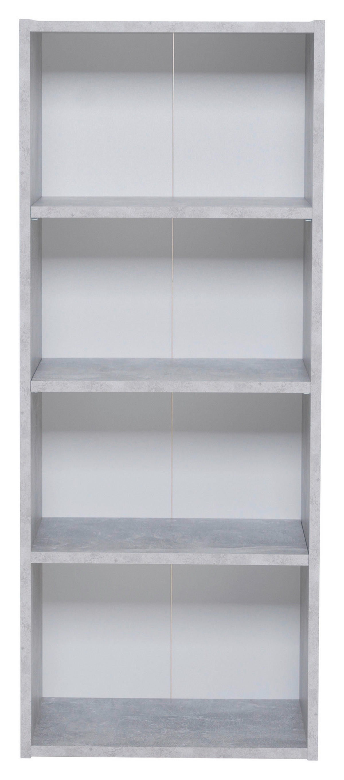 Regal Step 3 Beton Optik weiß B/H/T: ca. 41,5x102x25 cm Step 3 - weiß (41,50/102,00/25,00cm)