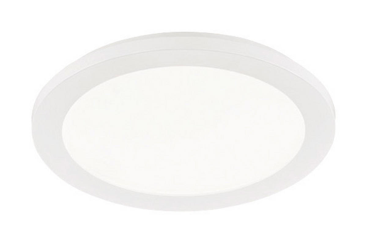 Reality Deckenleuchte R62921501 weiß Kunststoff Acryl H/D: ca. 3x26 cm LED-Deckenleuchte_Camillus - weiß (26,00/3,00cm) - Reality