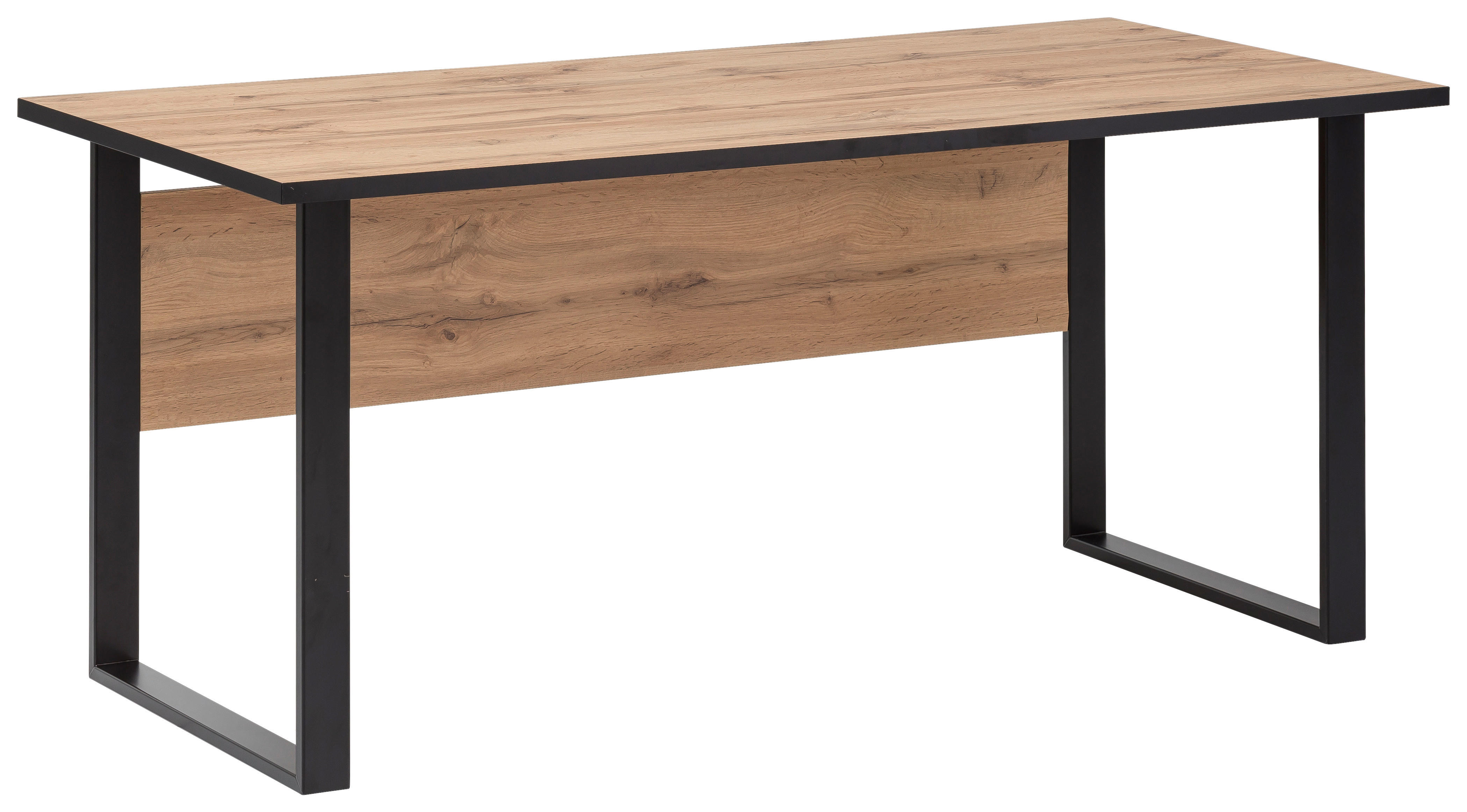 Schreibtisch Serie 2000 Eiche Landhaus Nachbildung B/H/T: ca. 160x73,2x75 cm Serie 2000 - Eiche (160,00/73,20/75,00cm) - Möbelpartner