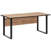Schreibtisch Serie 2000 Eiche Landhaus Nachbildung B/H/T: ca. 160x73,2x75 cm Serie 2000 - Eiche (160,00/73,20/75,00cm) - Möbelpartner