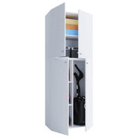 Putzschrank Lona XXL Putzschrank weiß B/H/T: ca. 70x182x39 cm Lona XXL Putzschrank - weiß (70,00/182,00/39,00cm) - VCM Möbel