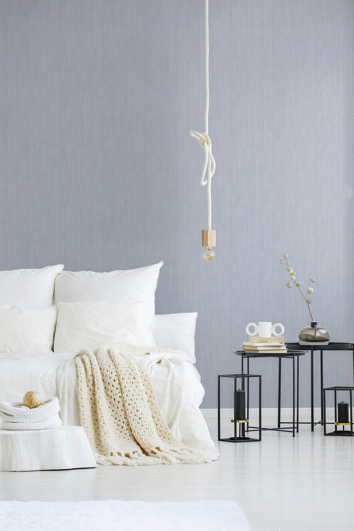 A.S.Creation Vliestapete Attractive Uni blau B/L: ca. 53x1005 cm Attractive - blau (53,00/1005,00cm) - A.S.Creation