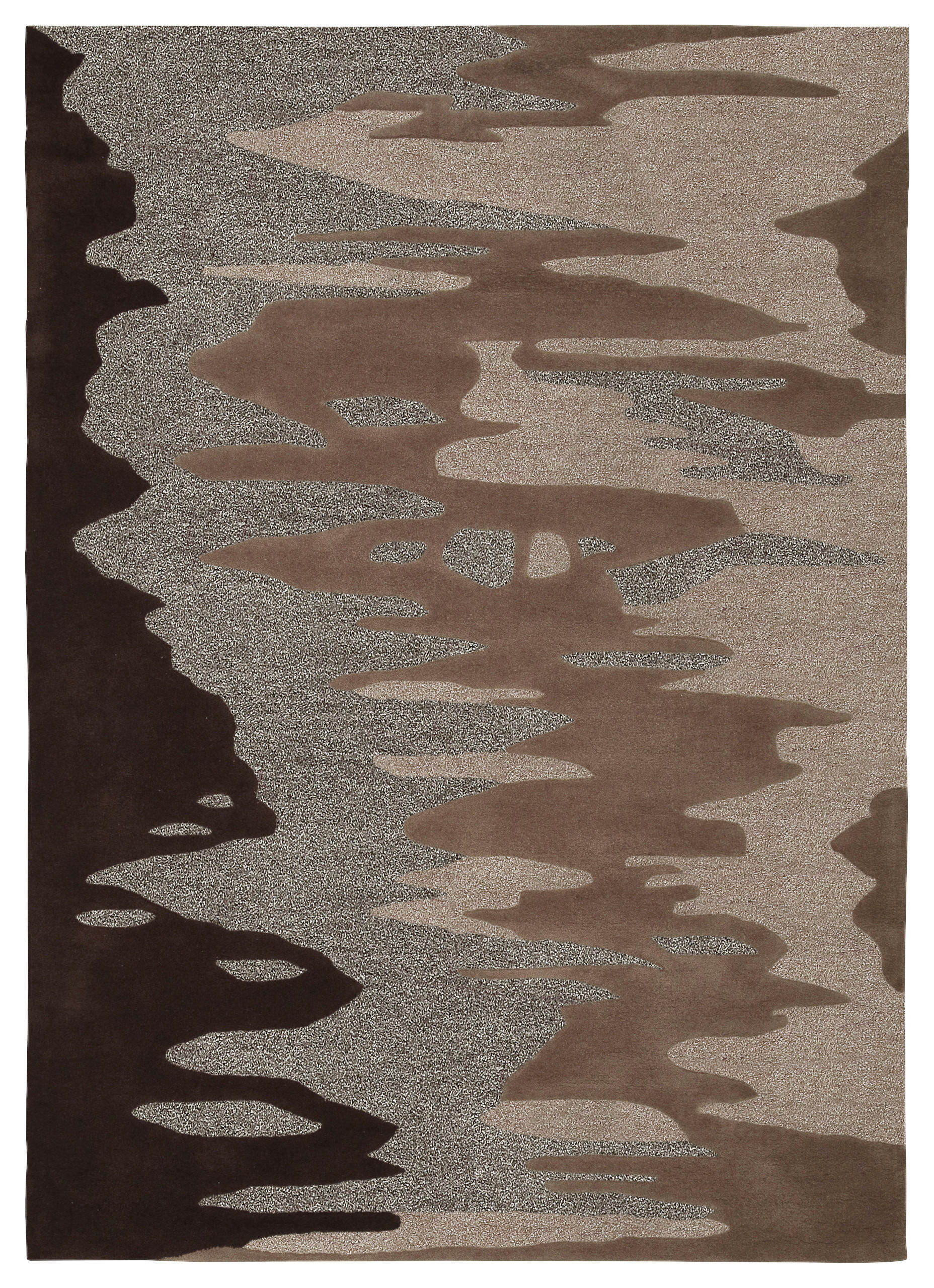 Arte Espina Kurzflorteppich Spirit 7104 braun B/L: ca. 90x160 cm Spirit 7104 - braun (90,00/160,00cm) - Arte Espina