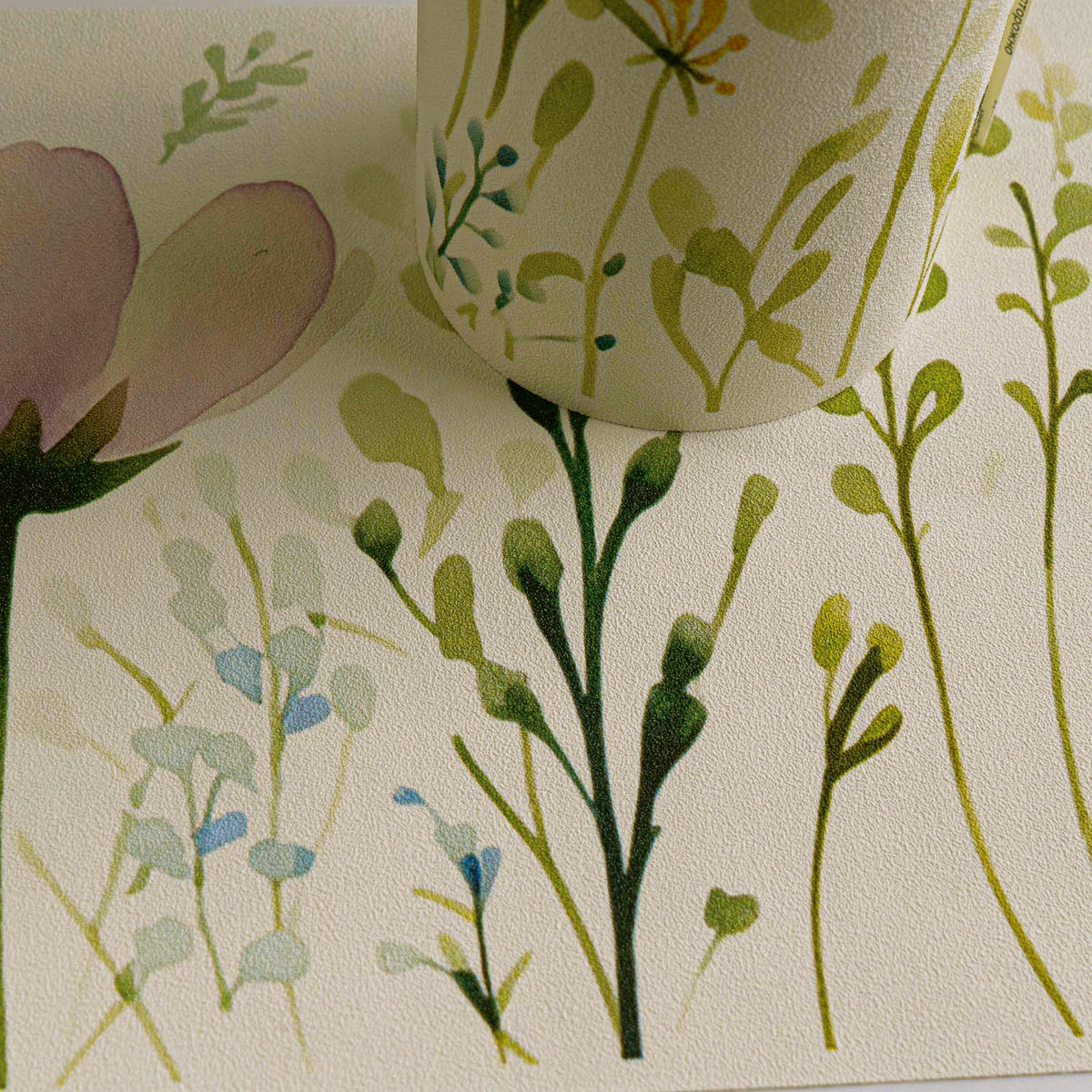 A.S.Création Bordüre weiß gelb grün B/H/D: ca. 17x500x6,8 cm Bordüre_selbstklebend - weiß/gelb (6,80/500,00cm) - A.S.Creation