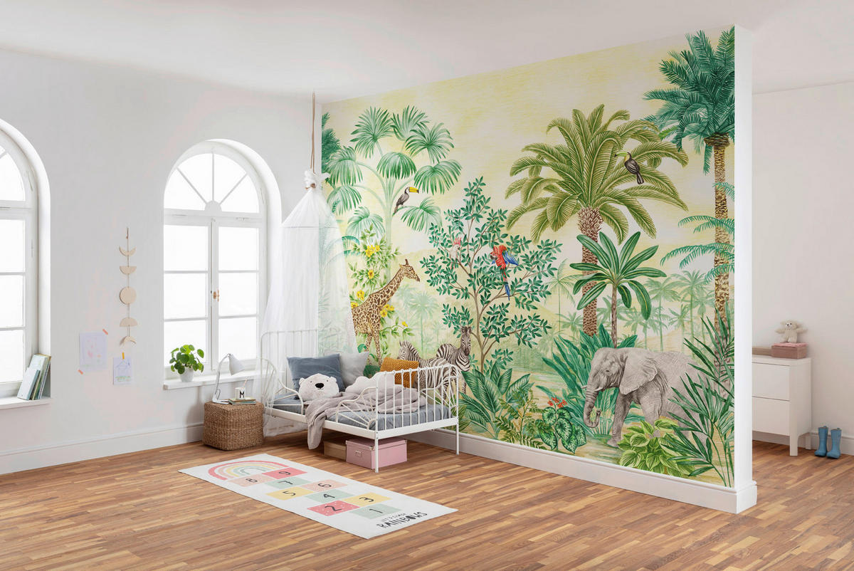 Komar Fototapete Jungle Adventure B/L: ca. 350x280 cm Jungle Adventure - (350,00/280,00cm) - Komar