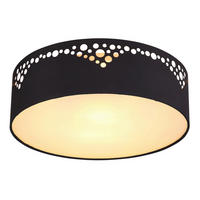 GLOBO Deckenleuchte weiß Opal Kunststoff Metall H/D: ca. 10x35 cm E27 2 Brennstellen INGEBORG - weiß/Opal (35,00/10,00cm) - GLOBO