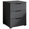 Nachtkonsole Salermo Graphit B/H/T: ca. 46x61x42 cm Salermo - Graphit (46,00/61,00/42,00cm)