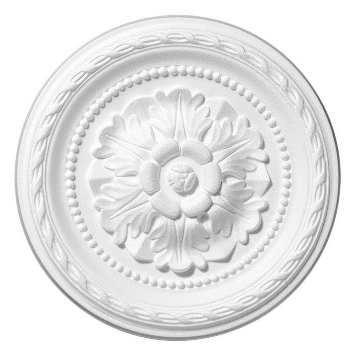 Rosette weiß D: ca. 30 cm Rosette_AD14 - weiß (30,00cm)