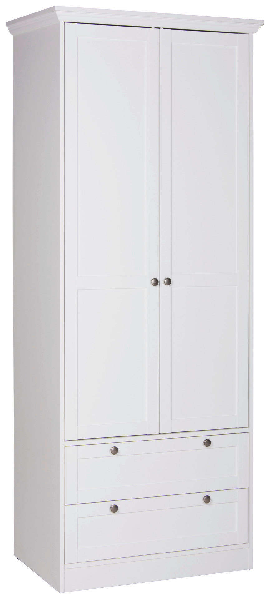 Kleiderschrank Landwood weiß B/H/T: ca. 80x200x51 cm Landwood - weiß (80,00/200,00/51,00cm)