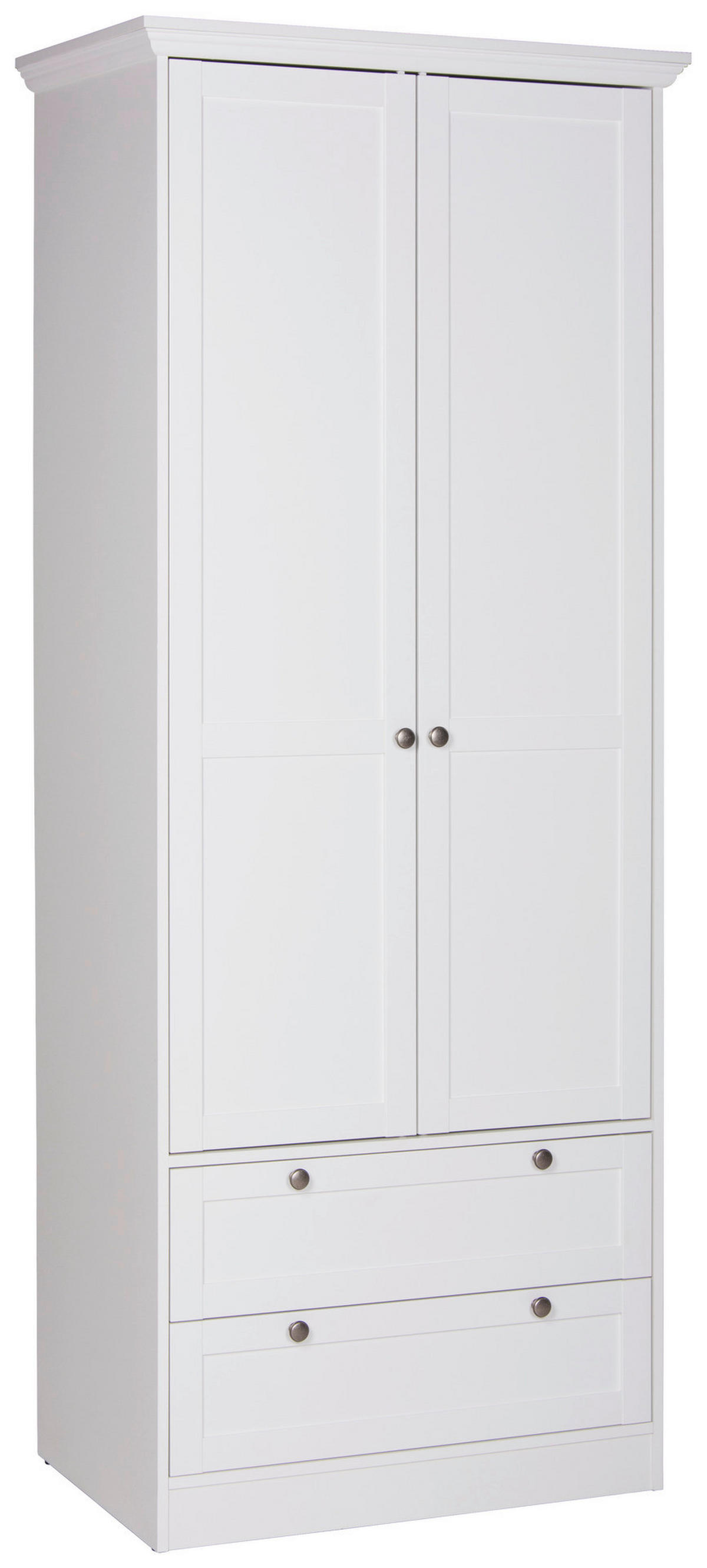 Kleiderschrank Landwood weiß B/H/T: ca. 80x200x51 cm Landwood - weiß (80,00/200,00/51,00cm)