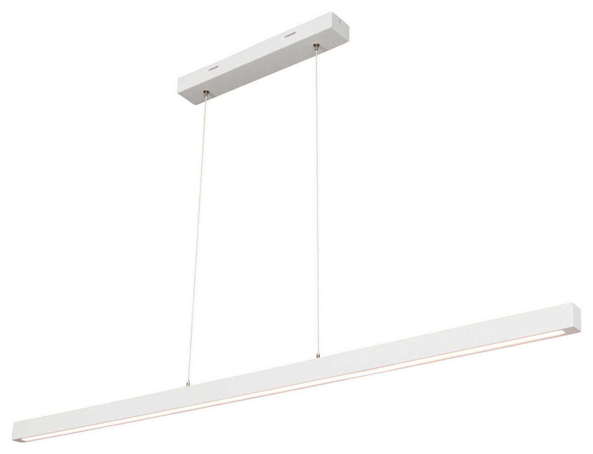 SPOT Light Pendelleuchte Smal 1509742 weiß Birkenholz B/H/T: ca. 120x110x6 cm 1.0 Brennstellen Smal - weiß (120,00/110,00/6,00cm) - SPOT Light