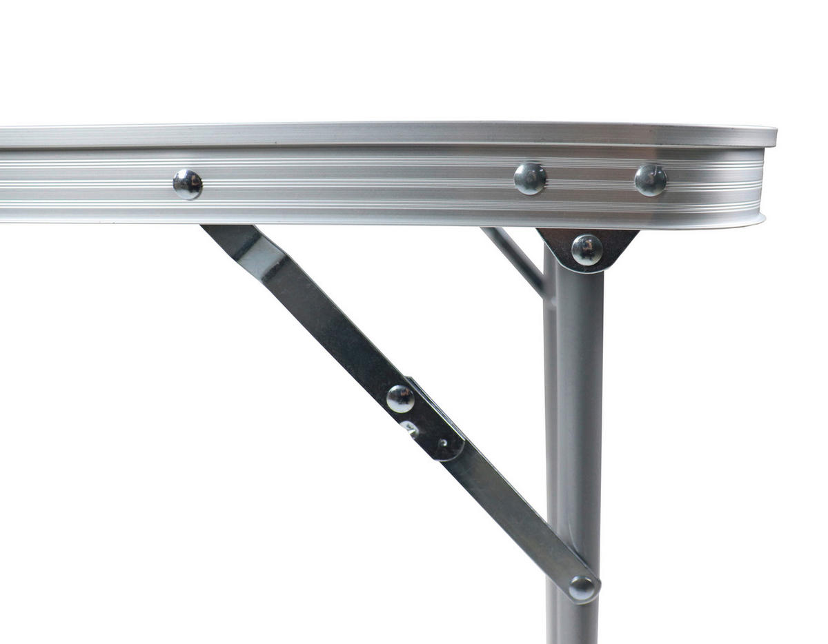 VCM Campingtisch Galdas weiß Metall B/H/T: ca. 80x70x53 cm Galdas - weiß (80,00/70,00/53,00cm) - VCM