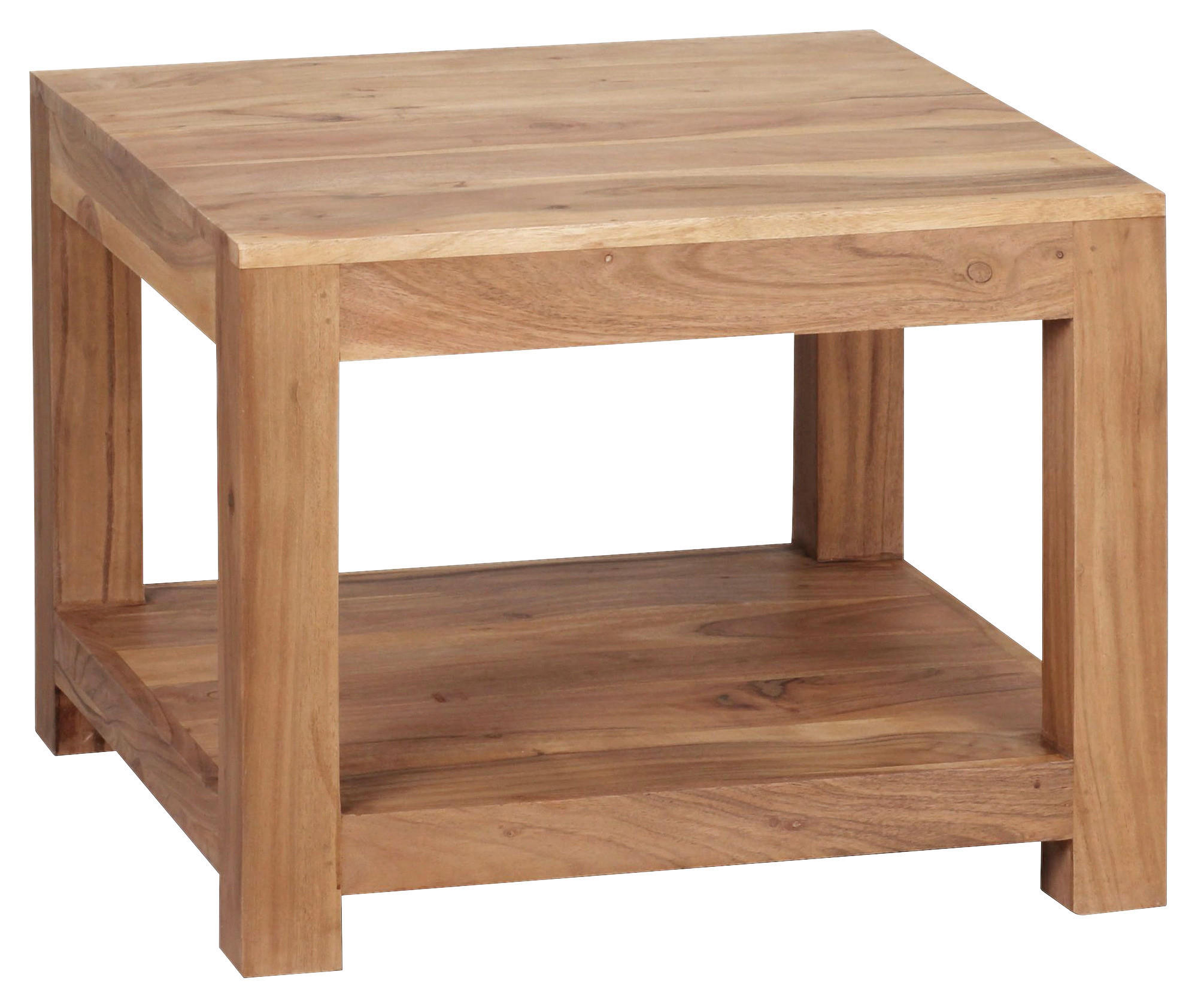 Couchtisch natur B/H/T: ca. 60x45x60 cm Couchtisch - natur (60,00/45,00/60,00cm) - Wohnling