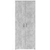 Schrank Multi-Stauraum Typ 38 Beton Optik B/H/T: ca. 80x195x40 cm Multi-Stauraum Typ 38 - Beton (80,00/195,00/40,00cm)