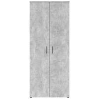 Schrank Multi-Stauraum Typ 38 Beton Optik B/H/T: ca. 80x195x40 cm Multi-Stauraum Typ 38 - Beton (80,00/195,00/40,00cm)
