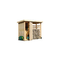 Karibu Gartenhaus Garry B/H/T: ca. 260x197x92 cm Garry - natur (260,00/197,00/92,00cm) - Karibu