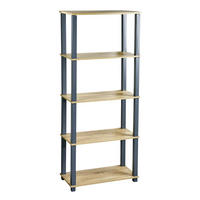 Kesper Regal grau Kunststoff B/H/L: ca. 29x147x60 cm Regal - grau (60,00/29,00/147,00cm) - Kesper