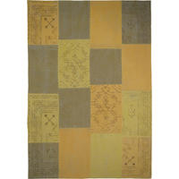 Kayoom Kurzflorteppich Lyrical 210 mehrfarbig B/L: ca. 200x290 cm Lyrical 210 - gelb/mehrfarbig (200,00/290,00cm) - Kayoom
