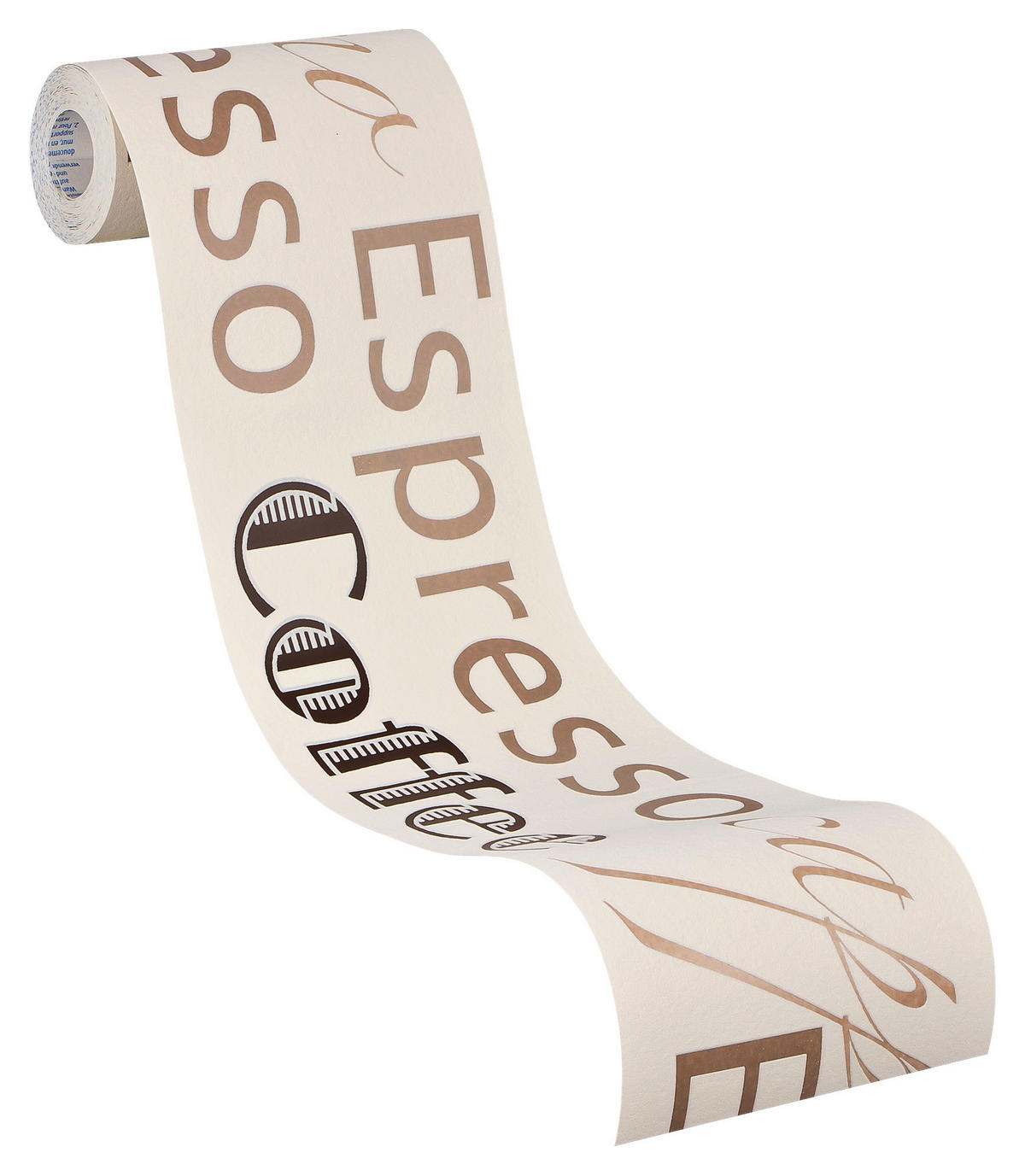 A.S.Création Bordüre creme braun B/H/D: ca. 13x500x9 cm Bordüre_selbstklebend - braun/creme (9,00/500,00cm) - A.S.Creation